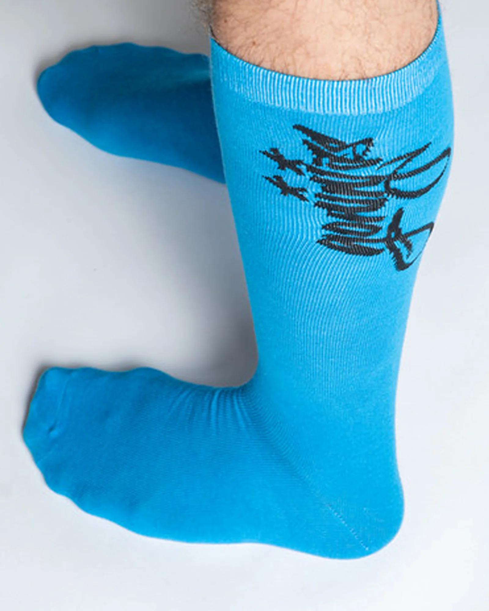Kurashikku - Ninja Blue Long Socks - Image 3