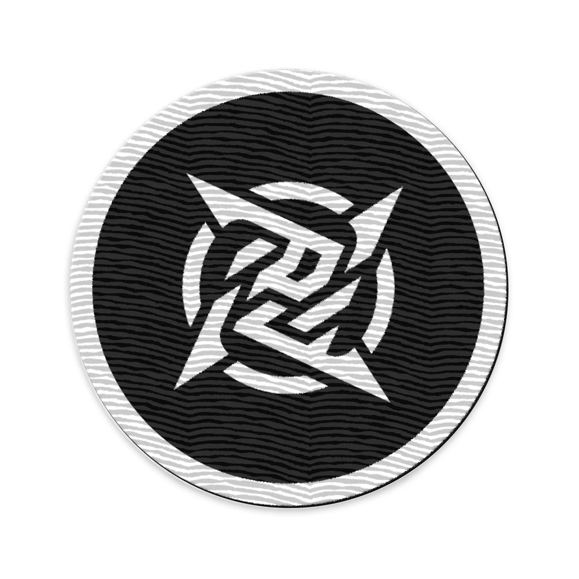 3″ Circular embroidered patch - NIP