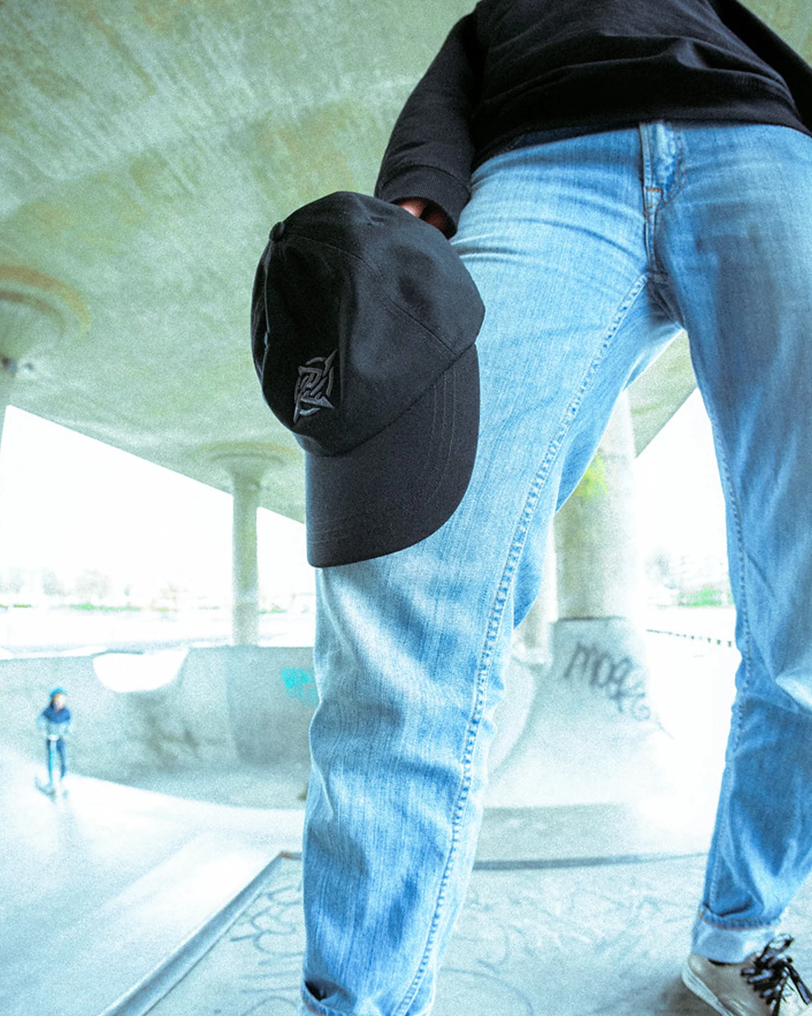 Kurashikku Dad Cap - Black - Image 5