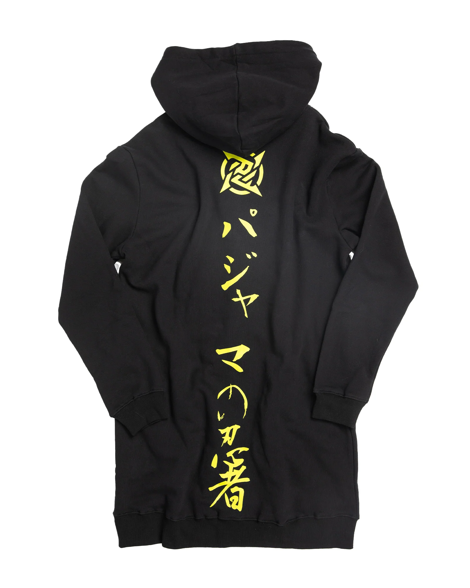 Ninjutsu Collection - Long Hoodie Black - Image 3