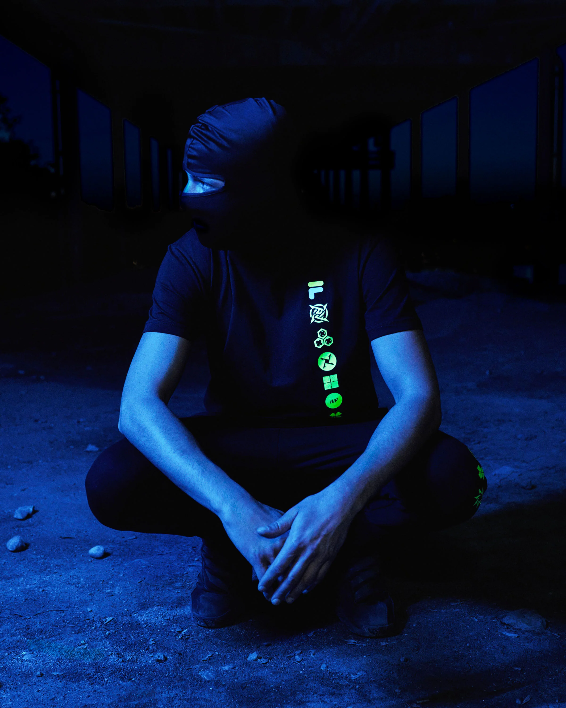 NIPxFILA - Black T-shirt - Image 3