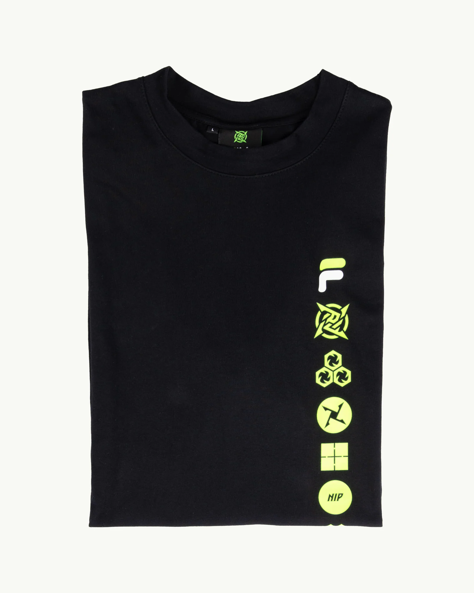 NIPxFILA - Black T-shirt - Image 5