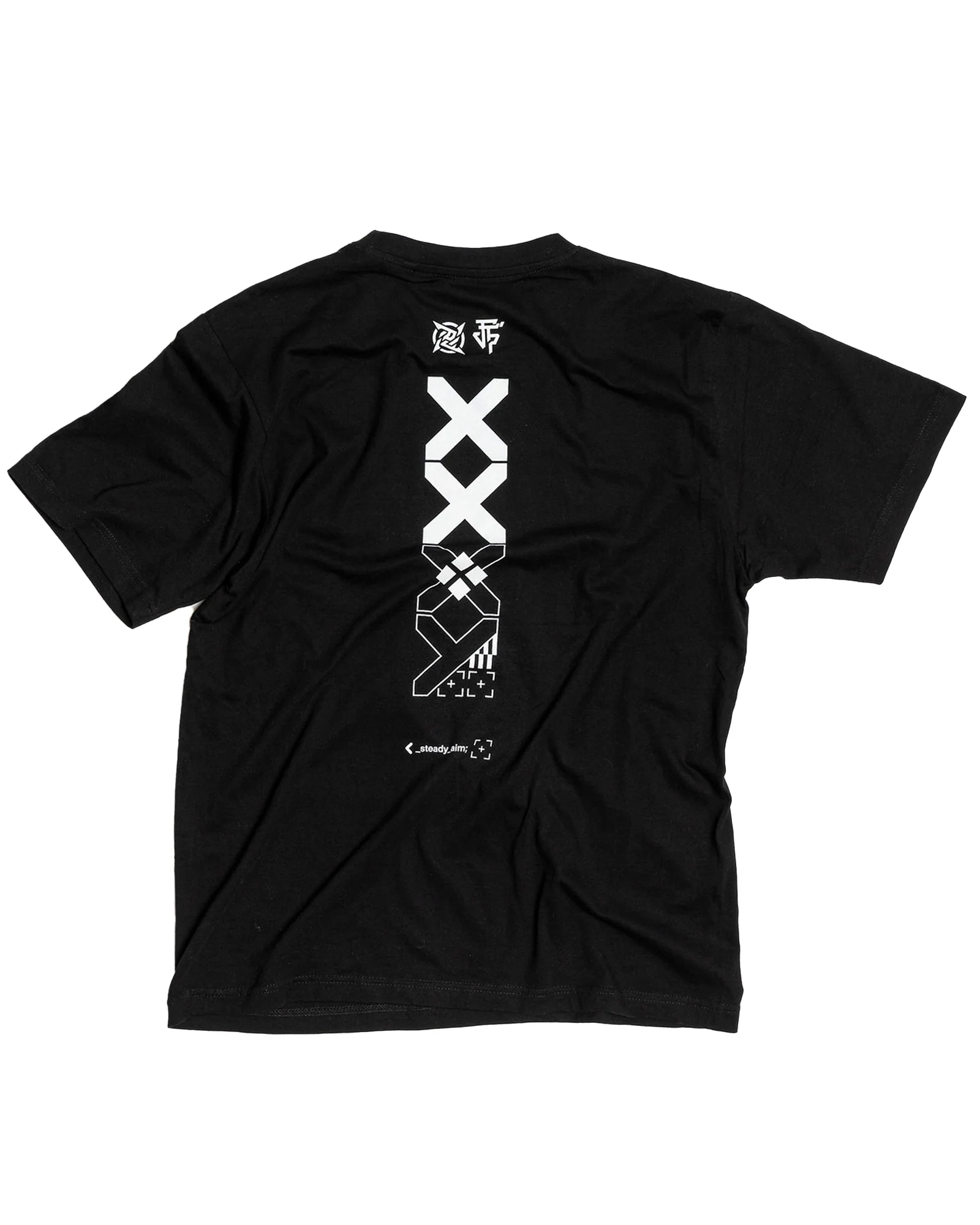 Black Printstream T-Shirt - Image 3
