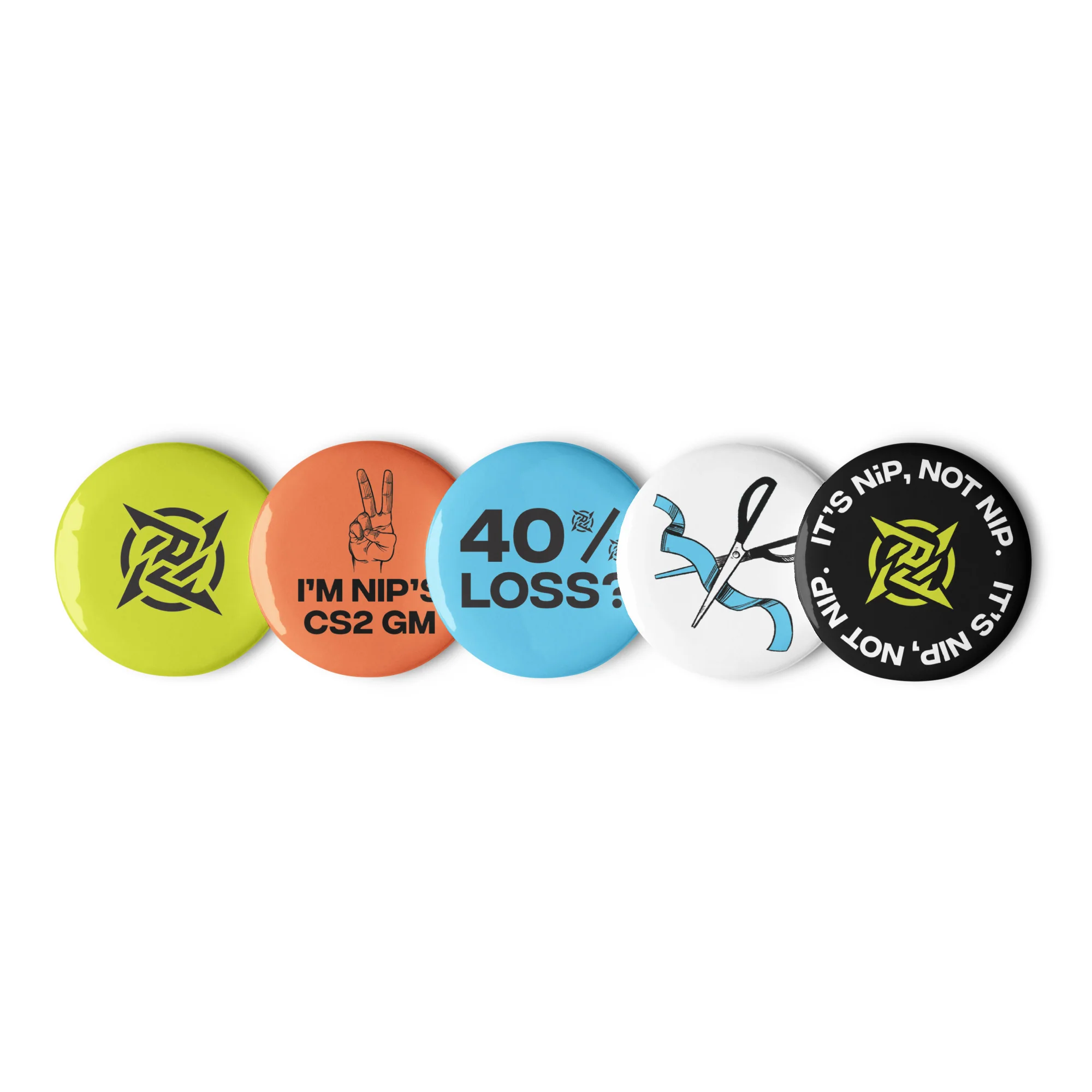 Set of 2.25″ Pin Buttons